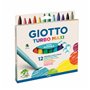Μαρκαδόροι Giotto Turbo Maxi 12τεμ Giotto Σχολικοί Μαρκαδόροι