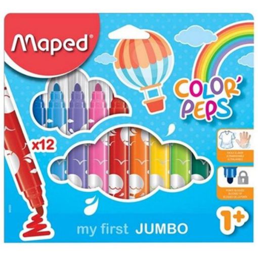 ΜΑΡΚΑΔΟΡΟΙ MAPED MAXI 12τεμ