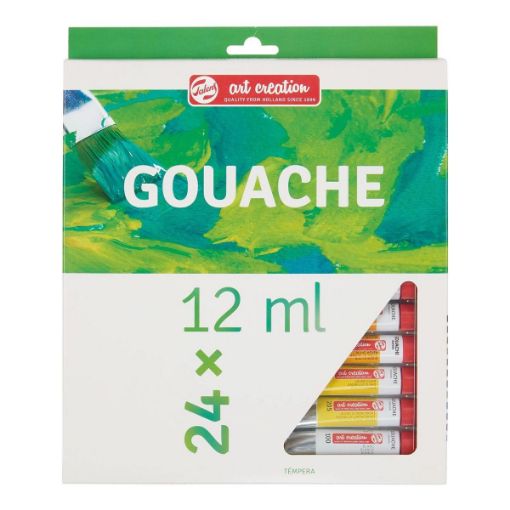 ΧΡΩΜΑΤΑ GOUACHE TALENS 24τεμ 12ml