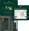 ΚΑΣΕΤΙΝΑ FABER-CASTELL PITT GRAPHITE 19τεμ