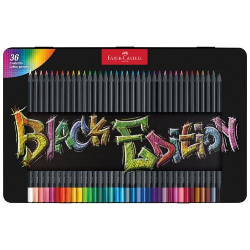 ΞΥΛΟΜΠΟΓΙΕΣ FABER-CASTELL BLACK ΚΑΣΕΤΙΝΑ 36τεμ