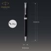 ΣΤΥΛΟ PARKER SONNET CR LQ BLACK PT BP