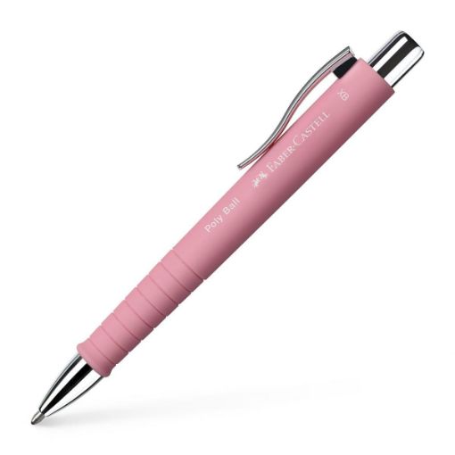 ΣΤΥΛΟ FABER CASTELL POLYBALL XB ROSE