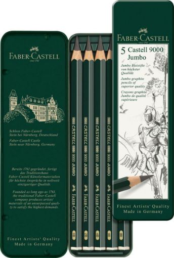 ΜΟΛΥΒΙΑ FABER CASTELL JUMBO SET 5τεμ