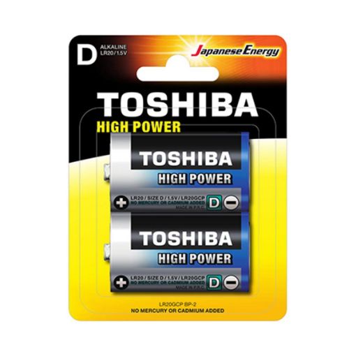 ΜΠΑΤΑΡΙΕΣ TOSHIBA LR20(D) 1.5V